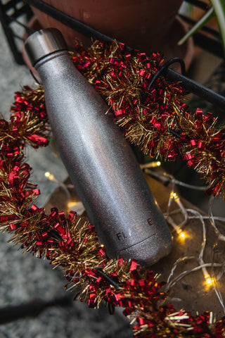 FLASKE Glitter Insulated Water Bottle